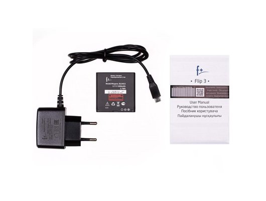 Мобильный телефон F+ Flip3 Blue